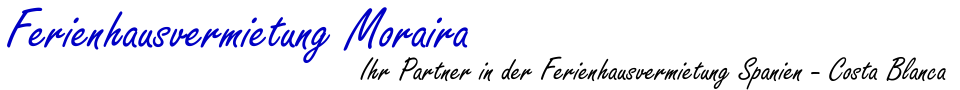 Ferienhausvermietung Moraira